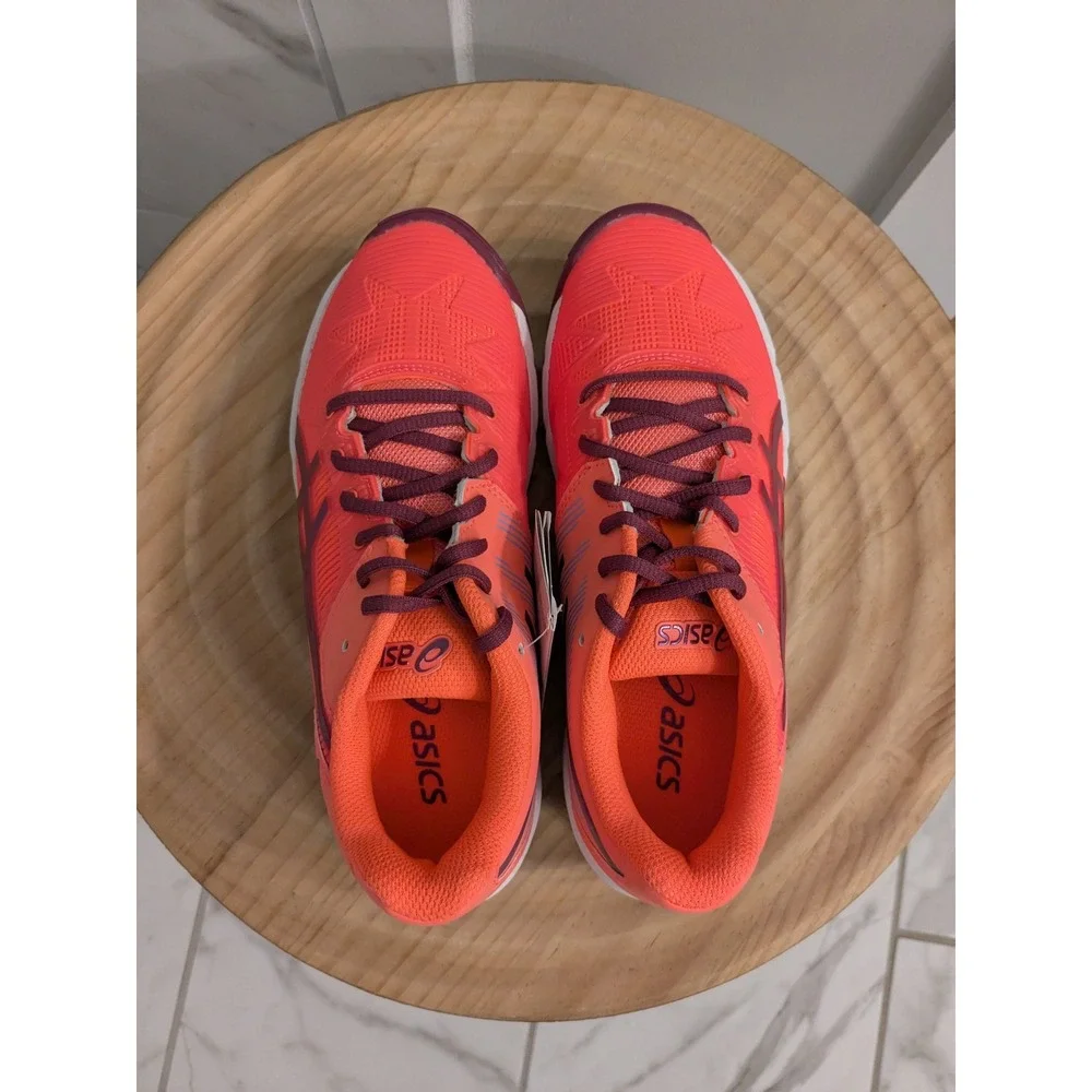 ASICS GEL-Solution Speed 3 Coral Pink Purple‎ Womens Tennis Shoes C606Y NEW